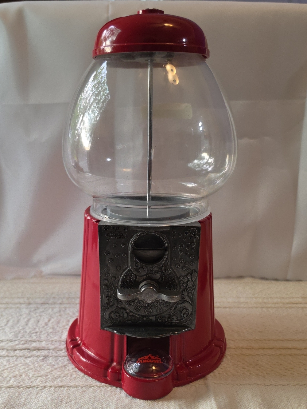 Classic Red Candy Dispenser Gumball Machine